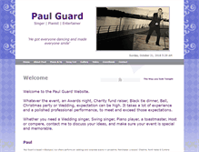 Tablet Screenshot of paulguard.com